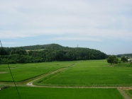 山の上権太夫の生家のあたり 