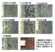 浄法寺大型七福神銭と当百銭の比較 3 浄法寺大型七福神銭と当百銭の比較 3