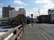 盛岡市内　上ノ橋付近
